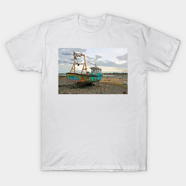 Guernsey Fishing Boat T-Shirt by RedHillDigital